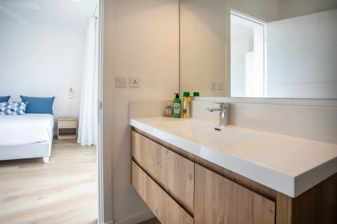 Salle de bain 2 vers la chambre