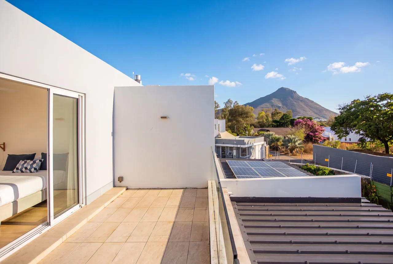 Balcon, vue montagne